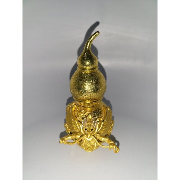 Feng Shui Golden Wu Lu With Garuda And Decorative Stones